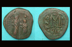Heraclius and Heraclius Constantine, Follis, Nicomedia
